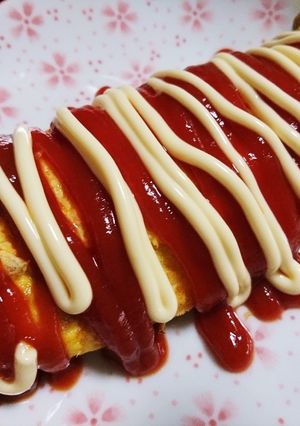簡単‼️納豆オムレツ-レシピのメイン写真