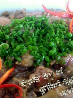 カンボジア*焼き茄子炒め-レシピのメイン写真