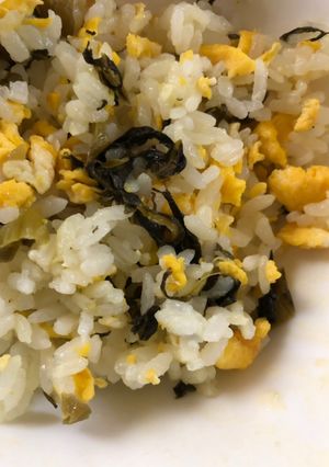 高菜チャーハン-レシピのメイン写真