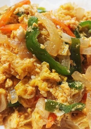 野菜と卵のあんかけ風ご飯⭐-レシピのメイン写真