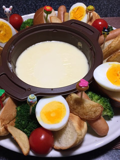ワインに合うチーズフォンデュ!(^^)!-レシピのメイン写真