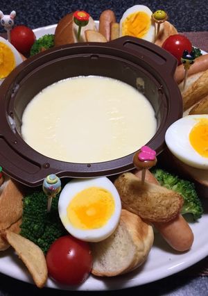 ワインに合うチーズフォンデュ!(^^)!-レシピのメイン写真