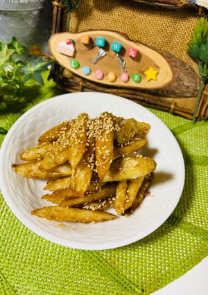 ごぼう甘辛唐揚げ-レシピのメイン写真