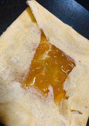 簡単☆そば粉ガレット　アップルシナモン-レシピのメイン写真