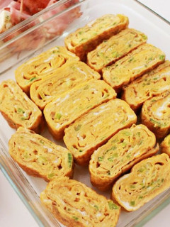 かぶの葉入り中華風玉子焼き-レシピのメイン写真