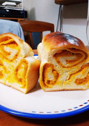 かぼちゃの食パン-レシピのメイン写真