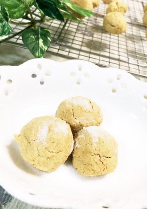 ホクホク美味　☆ きなこのスノーボール-レシピのメイン写真