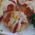 チキンカツのトマトチーズソース
