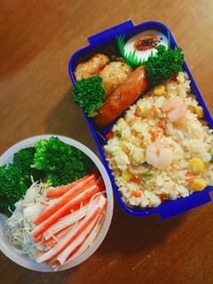 えびピラフ弁当-レシピのメイン写真