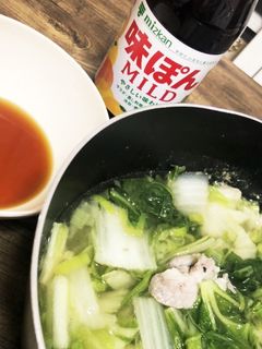 ☆白菜と豚肉のミルフィーユ鍋☆-レシピのメイン写真