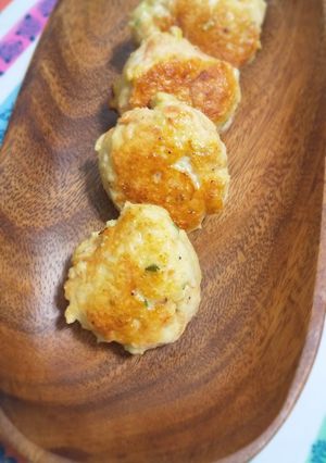 節約♪海老ハンバーグ風-レシピのメイン写真