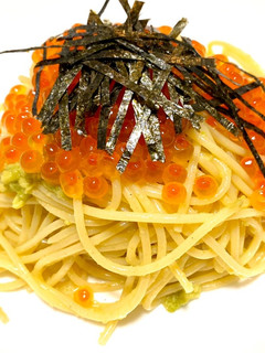イクラの和風アボカドソースパスタ-レシピのメイン写真
