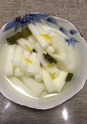 大根のべったらふう甘酢漬け-レシピのメイン写真