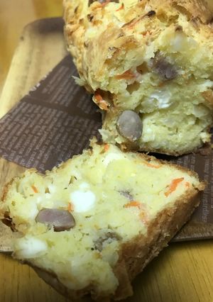 初めてのケークサレ-レシピのメイン写真