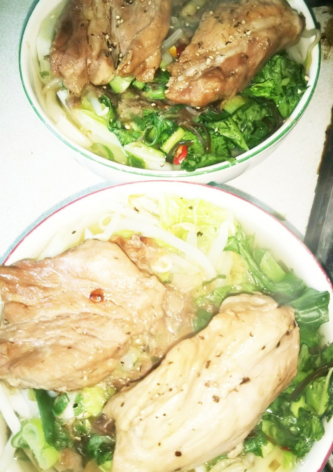 焼き豚うどん（血管ダイエット1441）-レシピのメイン写真