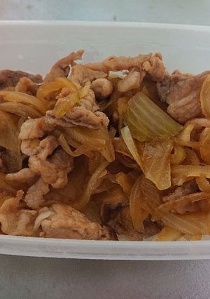 簡単すき焼きタレ豚丼-レシピのメイン写真