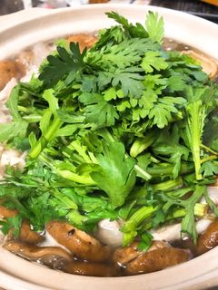 だし香るシンプル椎茸のしゃぶしゃぶ鍋-レシピのメイン写真