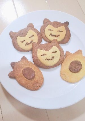 カビゴンのクッキー-レシピのメイン写真