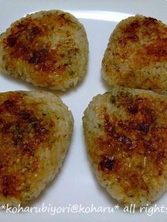 **我が家の焼きおにぎり**-レシピのメイン写真