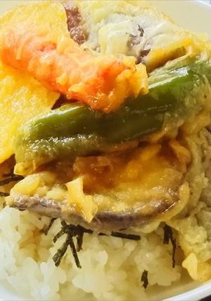 かんたん天丼-レシピのメイン写真