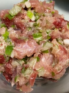 【簡単】ブリの刺身からネギトロ(2種)-レシピのメイン写真