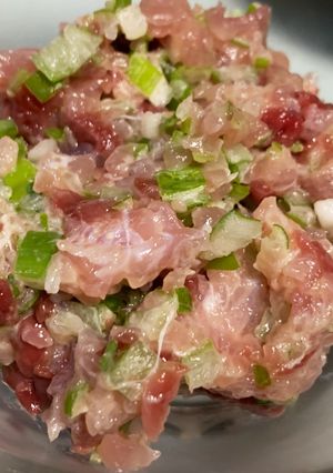 【簡単】ブリの刺身からネギトロ(2種)-レシピのメイン写真