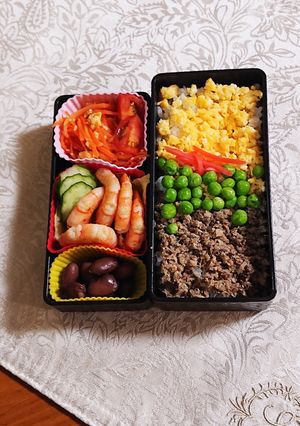 サバ缶で作ったそぼろご飯です-レシピのメイン写真