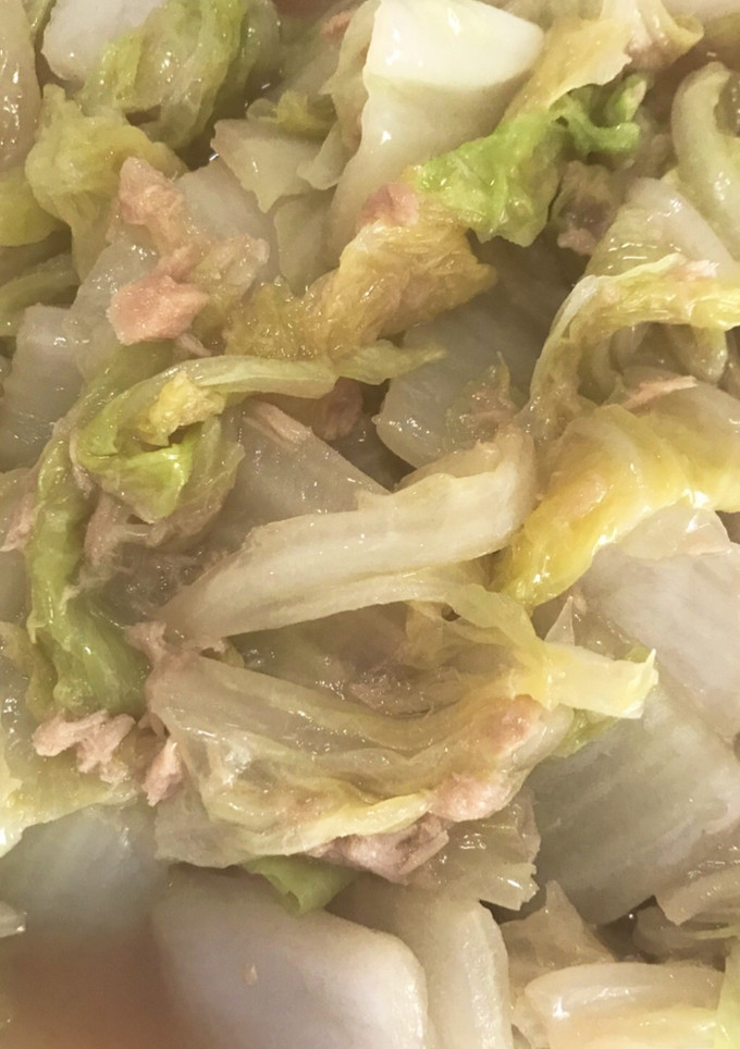 白菜消費！レンジで白菜とツナの旨煮♪-レシピのメイン写真