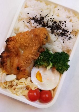 お弁当(11/18)フライドチキン-レシピのメイン写真