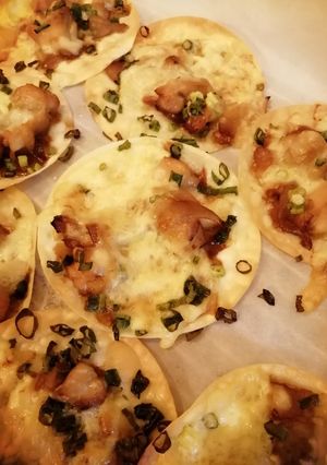 焼き鳥ピザ-レシピのメイン写真