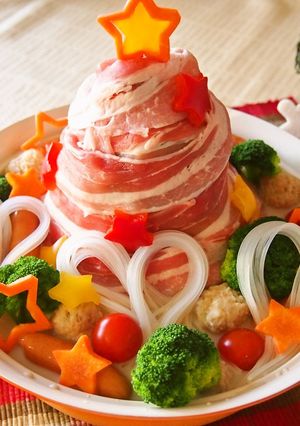 マロニーのクリスマスデコ鍋-レシピのメイン写真