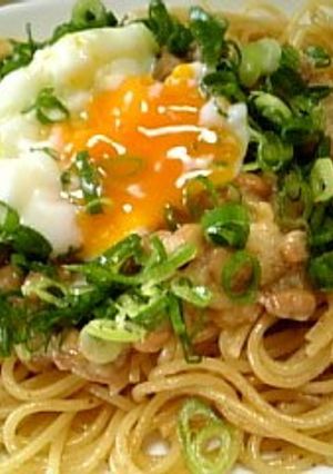 ♪魅惑の簡単納豆パスタ♪-レシピのメイン写真