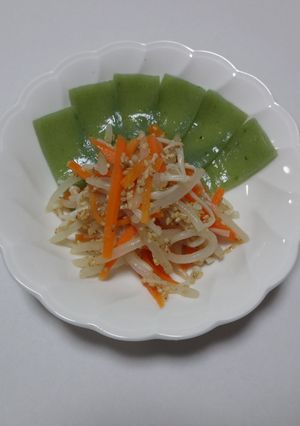 こんにゃくと野菜のサラダ-レシピのメイン写真