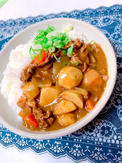 里芋とろ〜り牛ッと牛肉✤簡単カレー-レシピのメイン写真