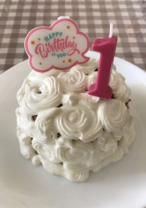 離乳食＊誕生日＊スマッシュケーキ-レシピのメイン写真