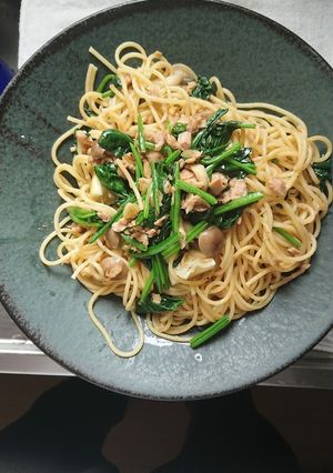 ツナとレモンのさわやか和風スパゲッティ-レシピのメイン写真