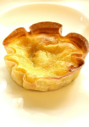 餃子の皮でエッグタルト-レシピのメイン写真
