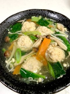 鶏団子スープ-レシピのメイン写真