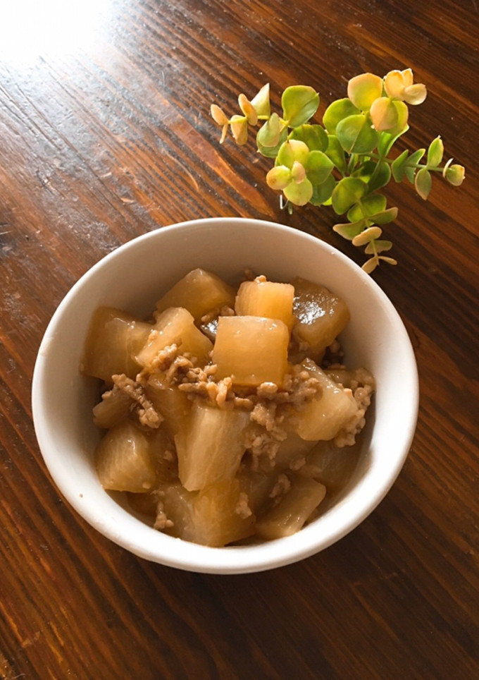 味しみしみ♡とろみ餡の大根そぼろ-レシピのメイン写真