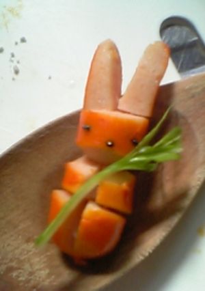 ウインナーdeうさぎ【キャラ弁に】-レシピのメイン写真
