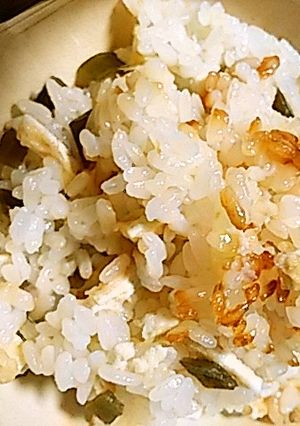 醬油（いしり）ごはん-レシピのメイン写真