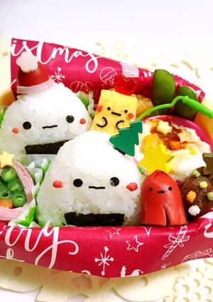 すみっコぐらし クリスマスキャラ弁-レシピのメイン写真