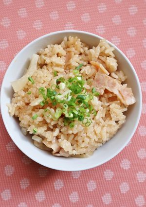簡単で絶品！ベーコンと大根の炊き込みご飯-レシピのメイン写真