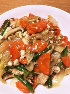 腸まで届く五目中華あんかけ豆腐-レシピのメイン写真