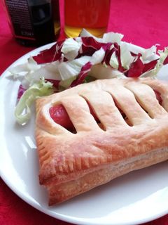 さっくりウインナーパイ-レシピのメイン写真