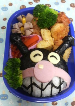 ◎バイキンマンのキャラ弁◎-レシピのメイン写真