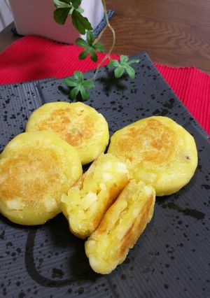 りんご香るさつま芋もち♡-レシピのメイン写真
