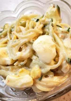 ピリ辛明太子のスパサラ-レシピのメイン写真