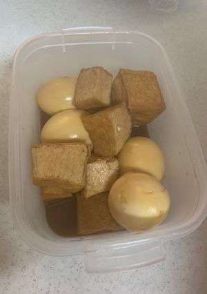 厚揚げと卵の角煮風-レシピのメイン写真