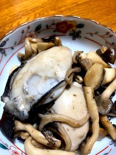 牡蠣ときのこのソテー-レシピのメイン写真